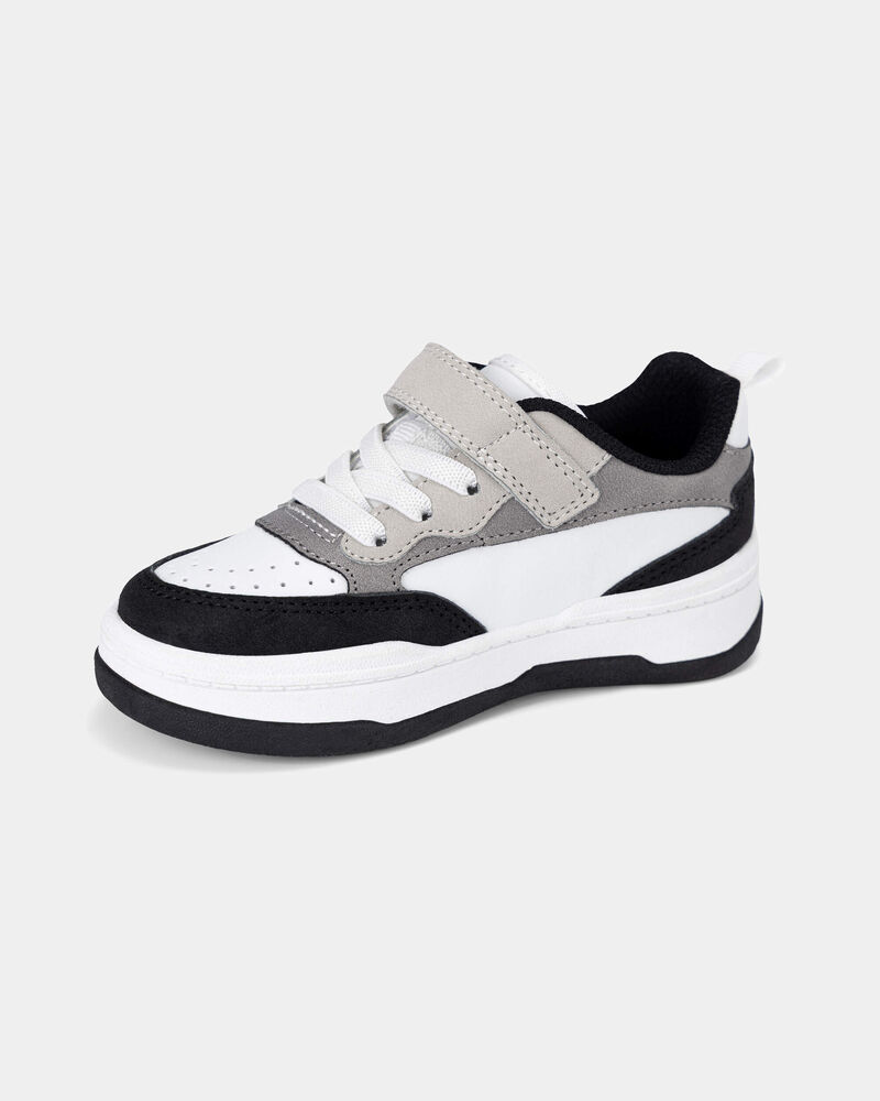 Toddler Boy Colour Block Sneakers - Grey/Red, image 6 of 6 slides