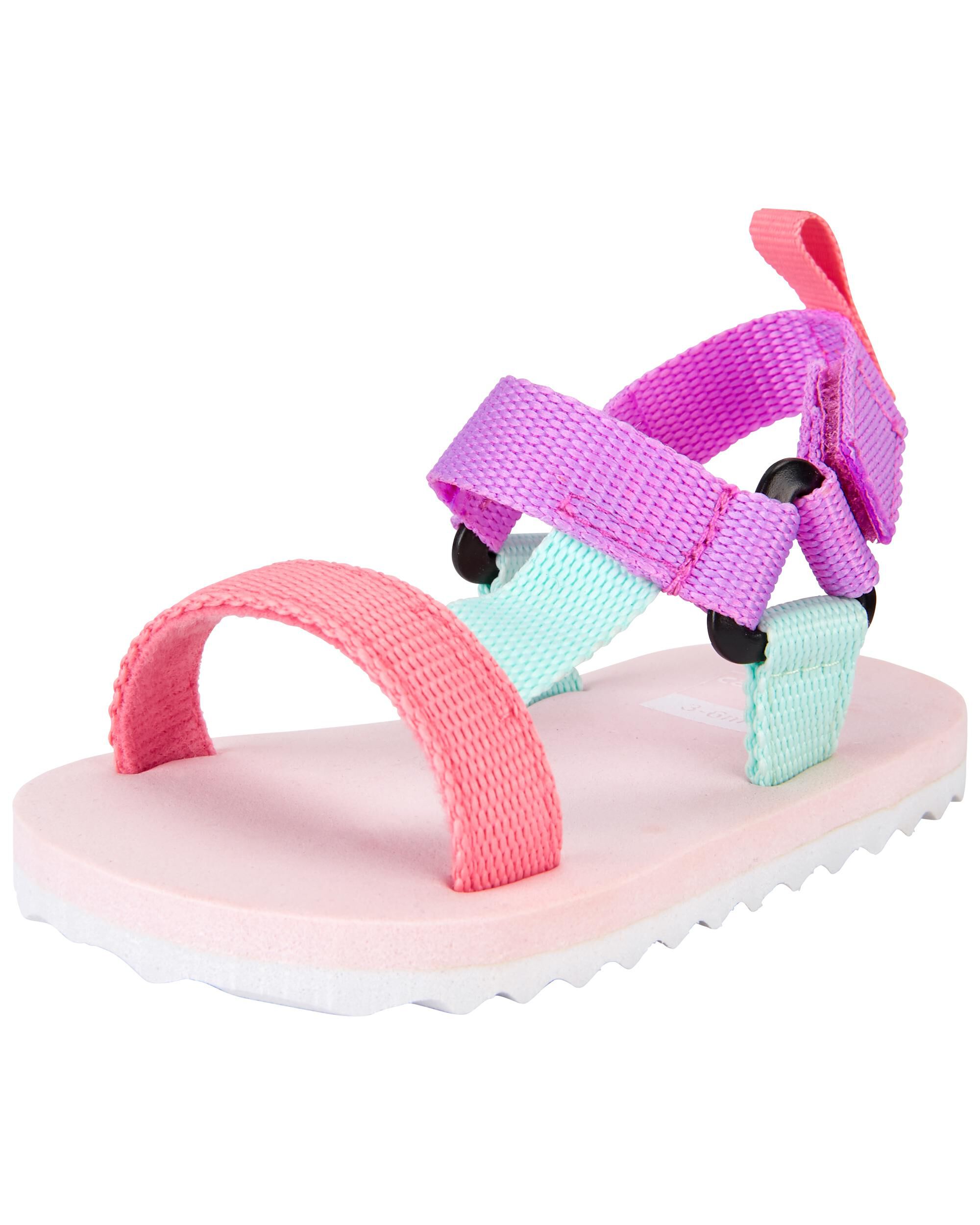 Pink baby sandals sale
