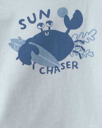 Baby Boy 2-Piece Crab Short-Sleeve Top & Short Set - Blue, 