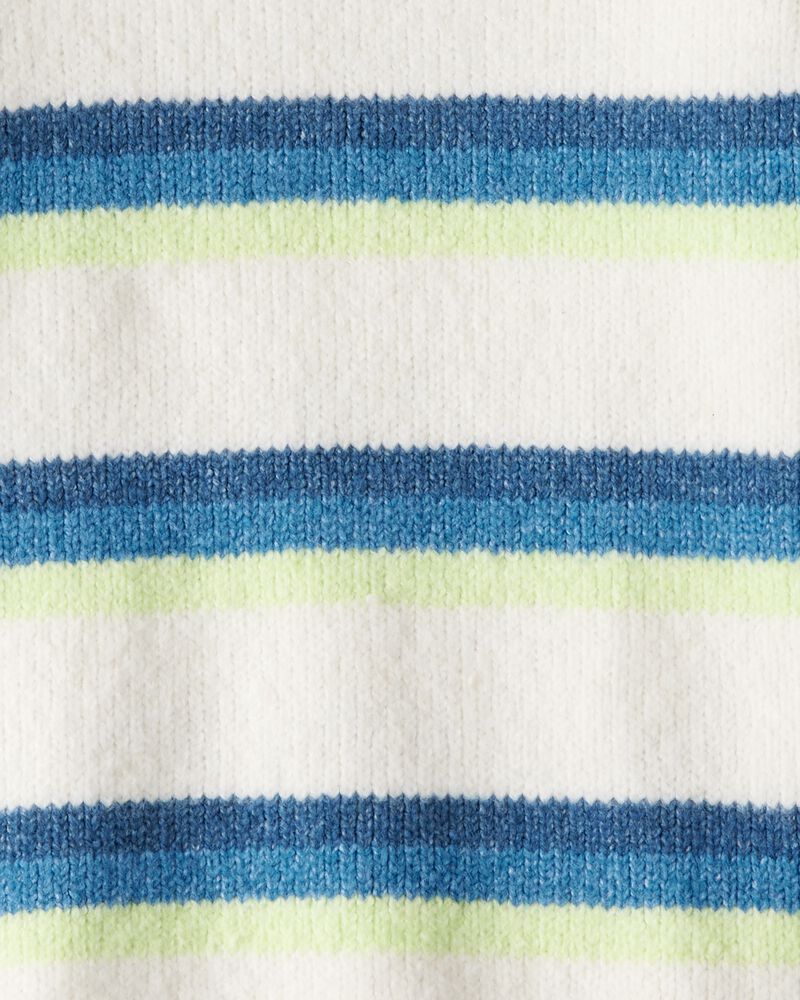 Boys Hooded Sweater - Cream, image 2 of 3 slides