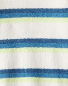 Boys Hooded Sweater - Cream, image 2 of 3 slides