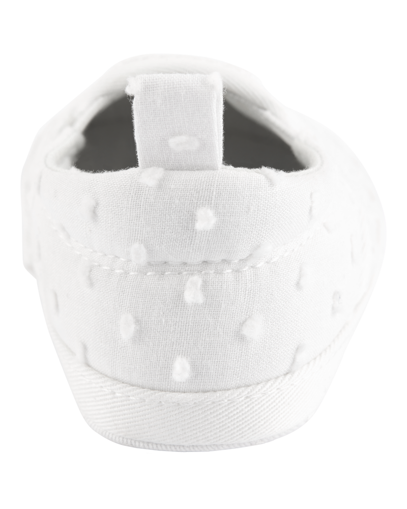 Bébé Espadrilles à enfiler - Blanc , image 3 sur 6 diapositives