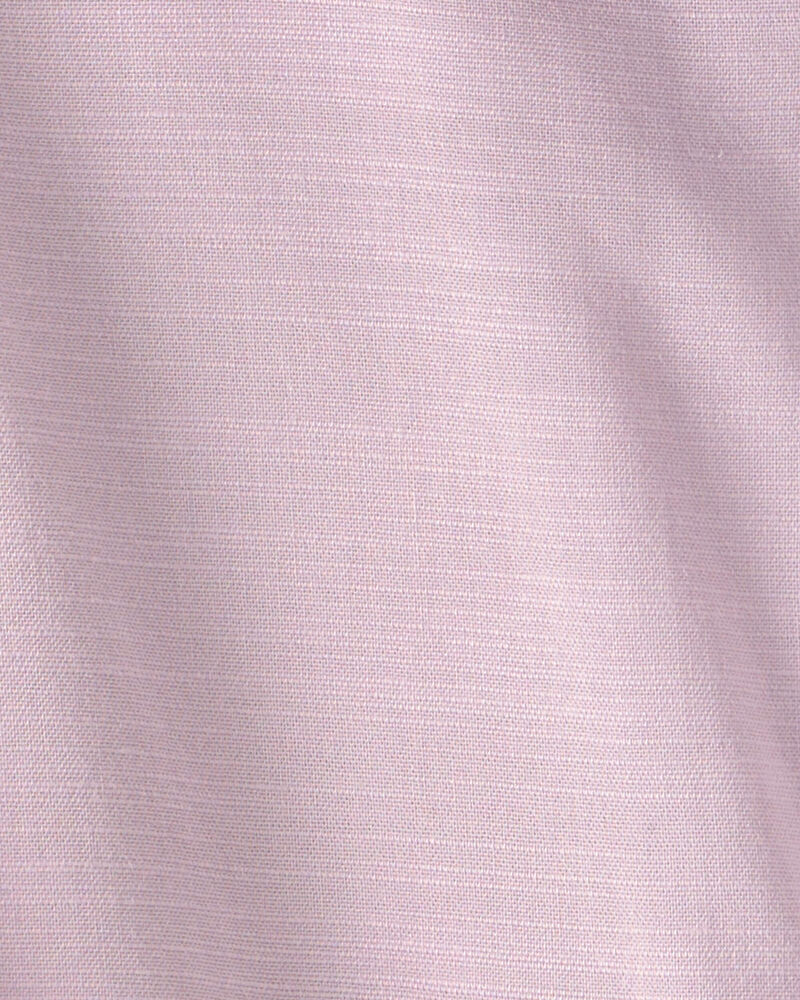Filles - Haut &eacute;court&eacute; &agrave; n&oelig;ud sur le devant - Mauve, image 2 sur 2 diapositives