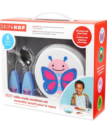 ZOO Table Ready Mealtime Set - Butterfly, 