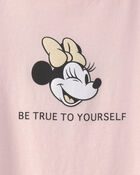 Girls Disney&copy; Minnie Mouse Graphic Tee - Pink, image 2 of 2 slides