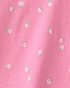 Toddler Girl Floral Top - Pink, image 2 of 3 slides