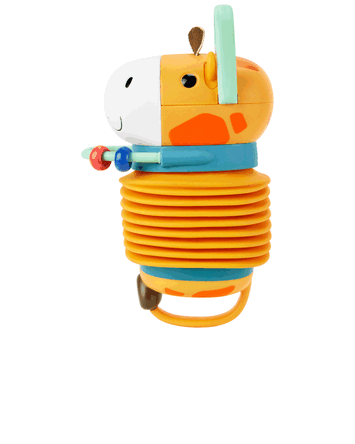 Jungle Beats Giraffe Accordion Baby Toy, 