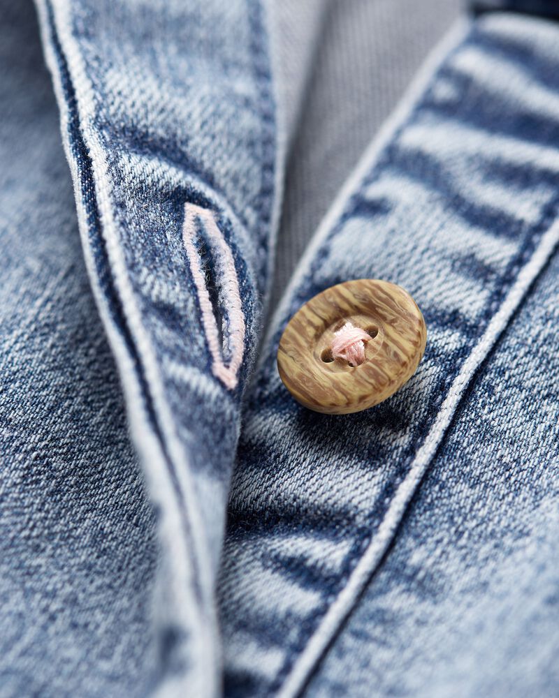 Tout-petit fille - Robe en denim  Avenue TwirlMC - Bleu, image 8 sur 8 diapositives