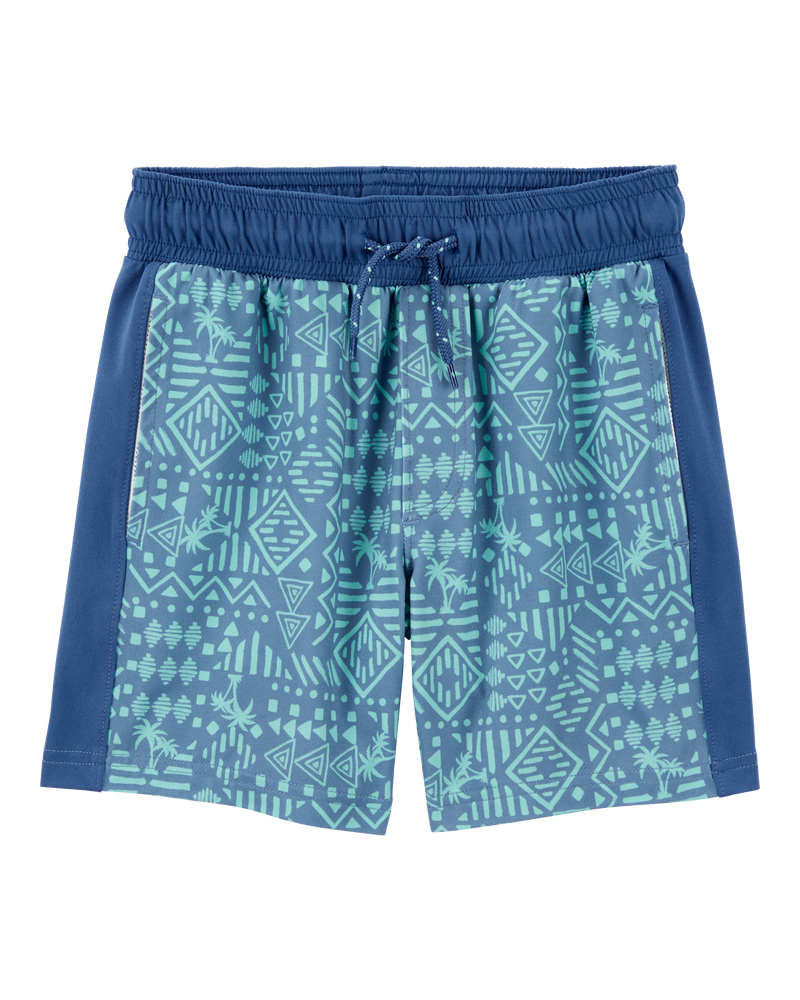 Kid Everyday Active Shorts - Blue, image 1 of 5 slides