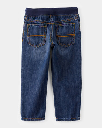 Toddler Pull-On Denim Pants, 