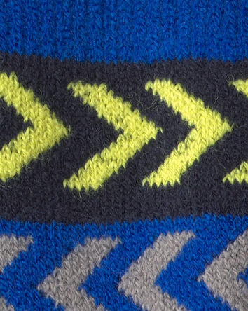 Boys Kombi Booster Sock - Blue, 