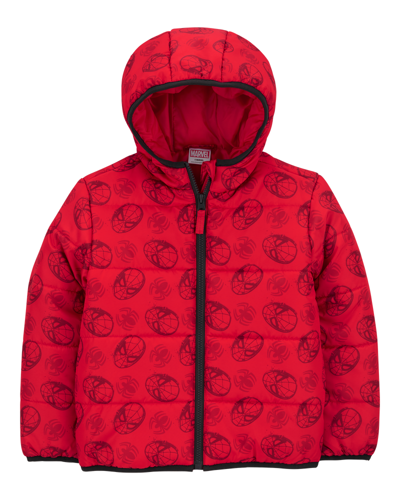 Multicolour Kid Spider Man Puffer Jacket Carter s Oshkosh Canada