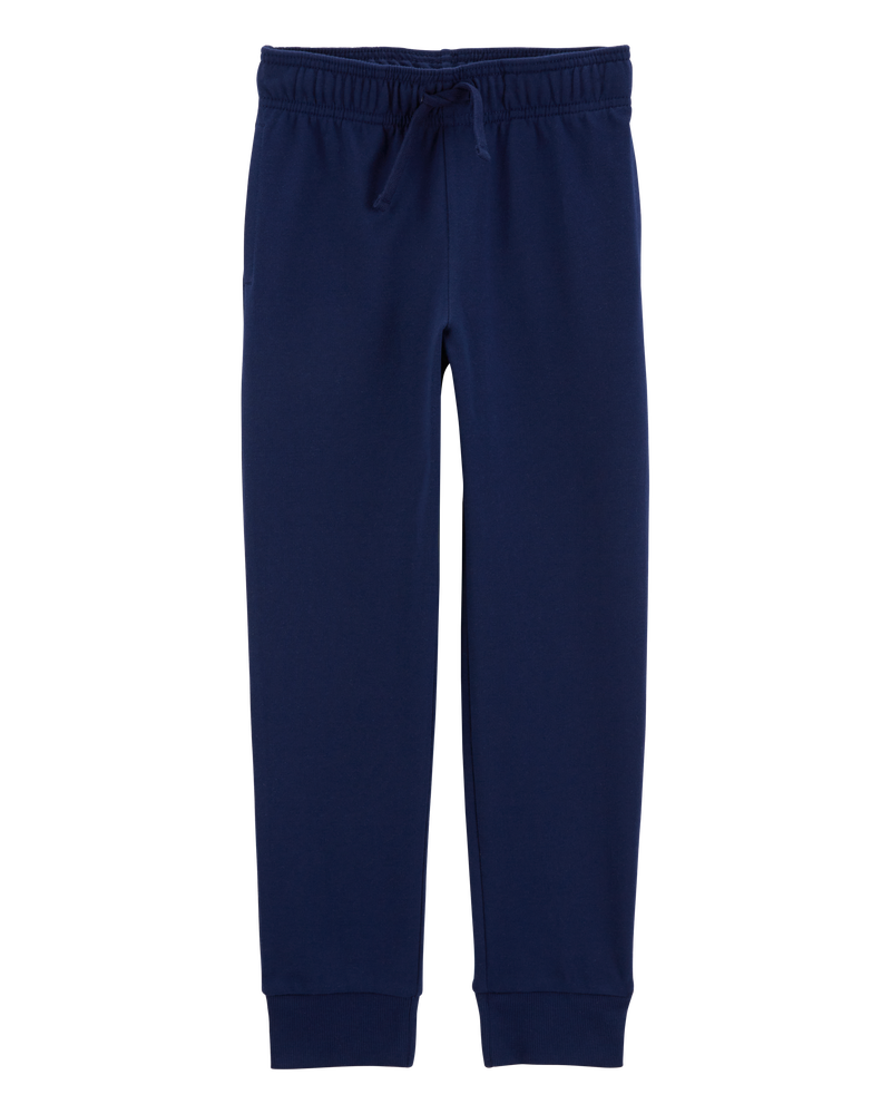 Kid Pull-On French Terry Pants, image 1 of 4 slides