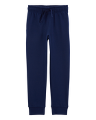 Kid Pull-On French Terry Pants, image 1 of 4 slides