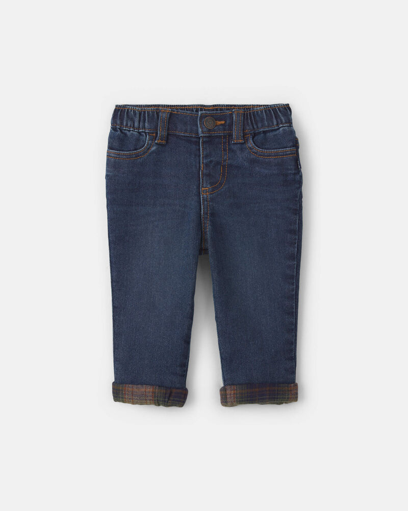 Baby Boy Denim Jeans - Light Wash, image 1 of 5 slides
