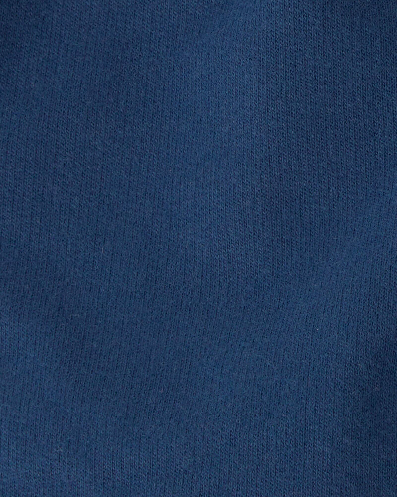 B&eacute;b&eacute; gar&ccedil;on - Short en jersey bouclette &agrave; rayures - Bleu/Vert, image 4 sur 4 diapositives