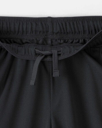 Gar&ccedil;ons - Short en maille active - Noir, 