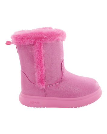Toddler Fur Lined Boots, 