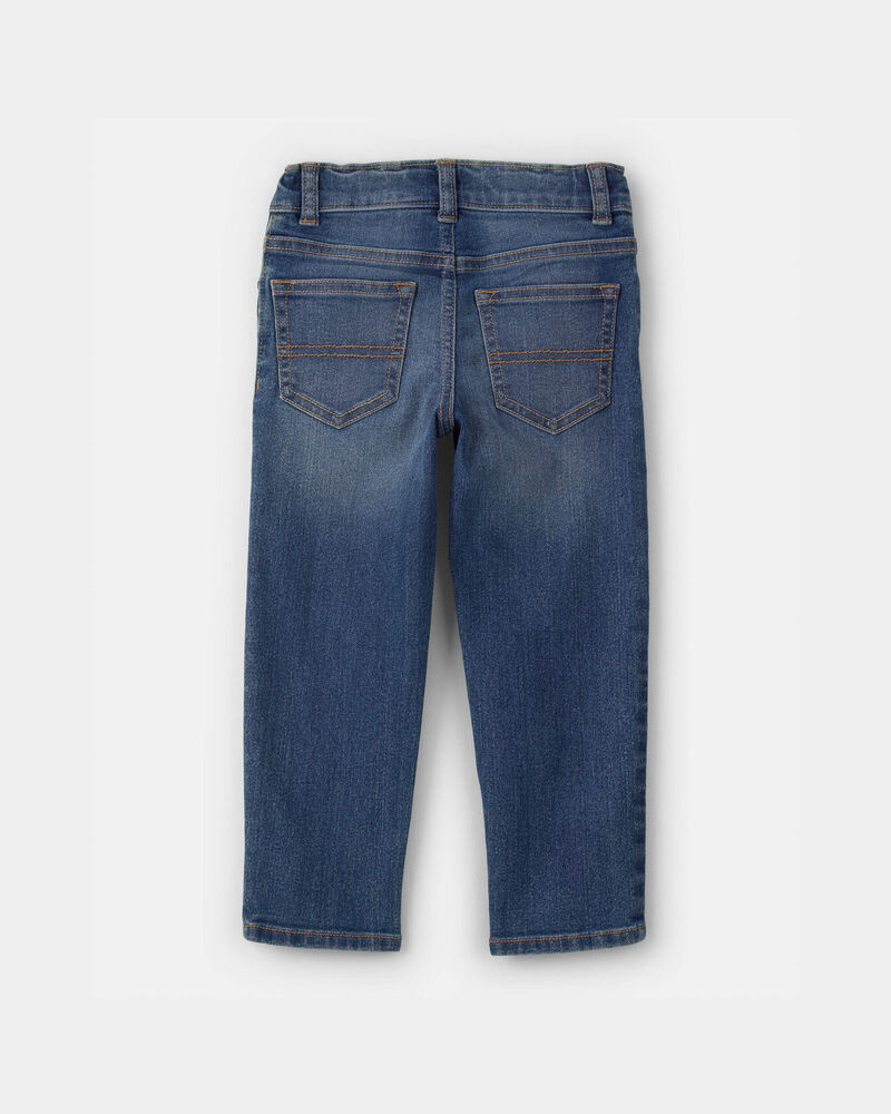 Tout-petit neutre - Jeans droit - d&eacute;lavage bleu ancre fonc&eacute;, image 2 sur 3 diapositives