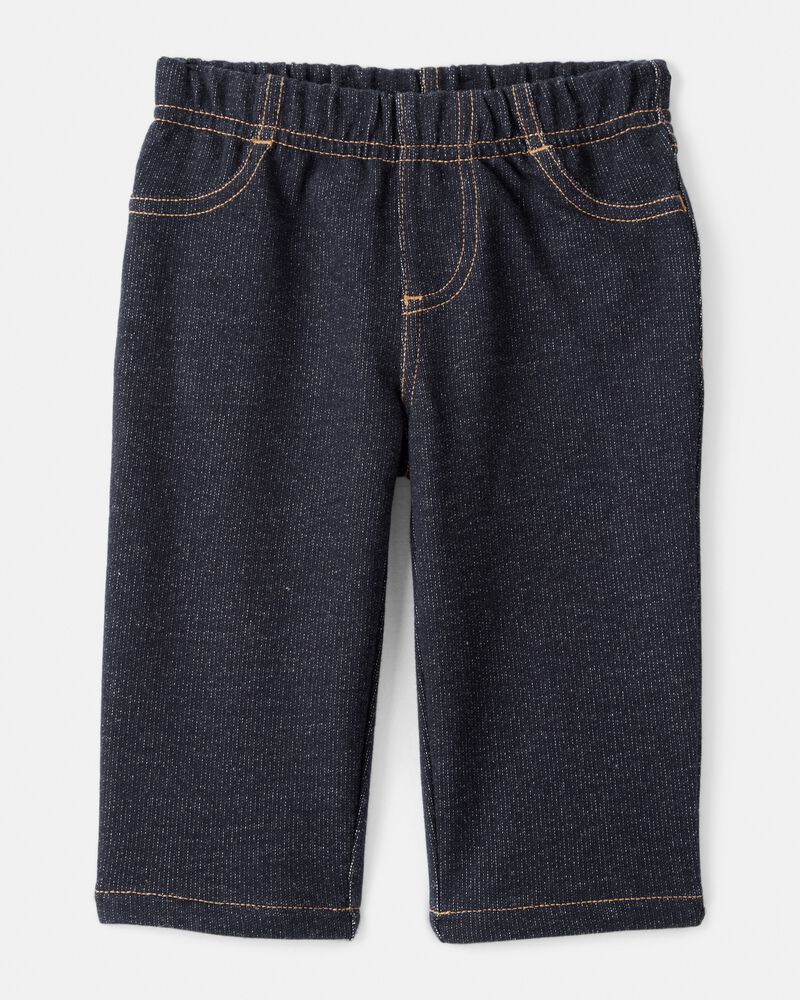 Baby Girl 3-Piece Heart Quilted Vest Outfit Set - Red, image 2 of 7 slides