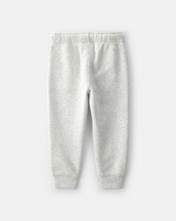 Toddler Boy Fleece Joggers - Grey, 