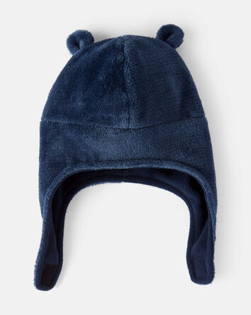 Baby Boy Kombi Velboa Fleece Hat and Mitten Set, 