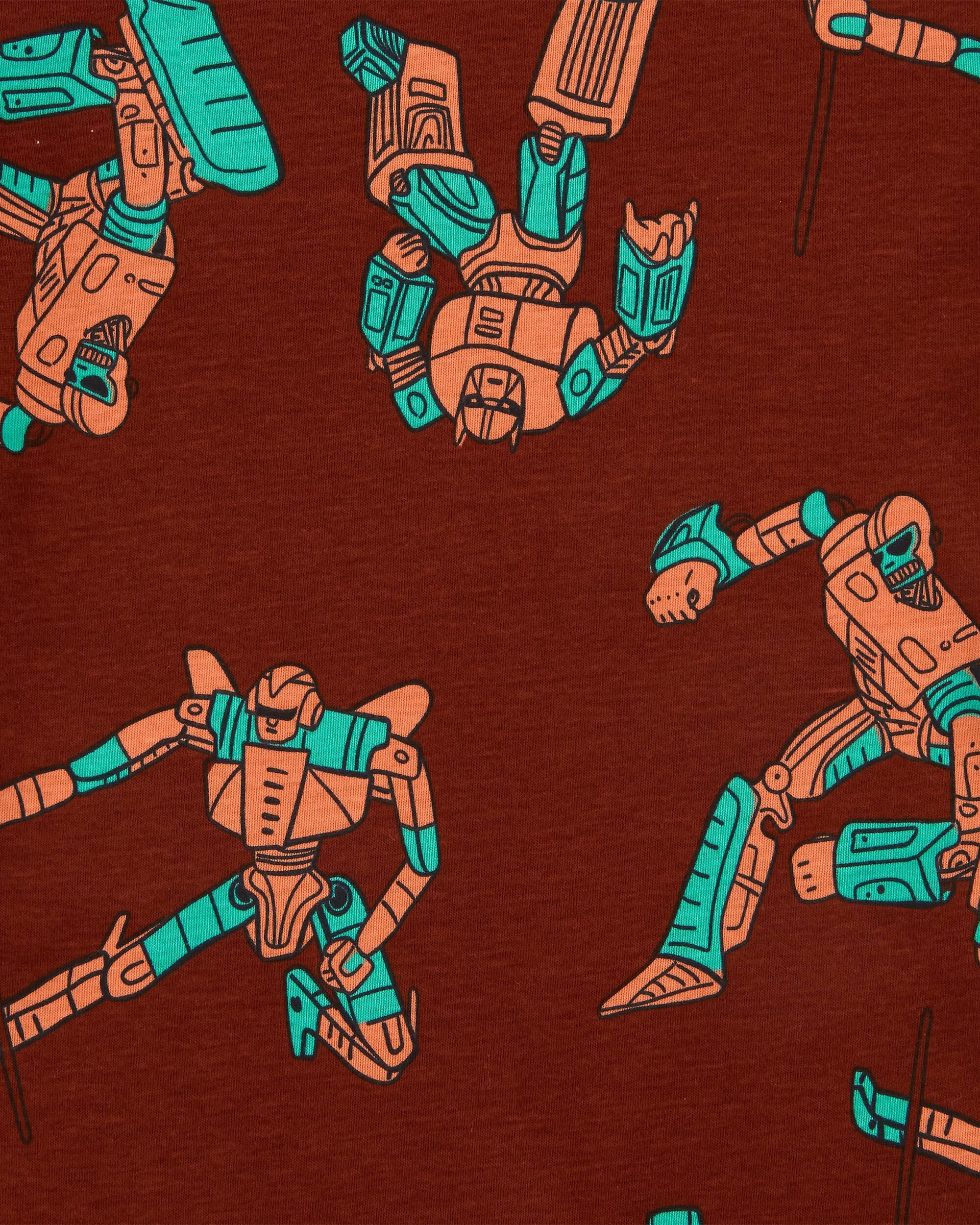 Robot pyjamas top