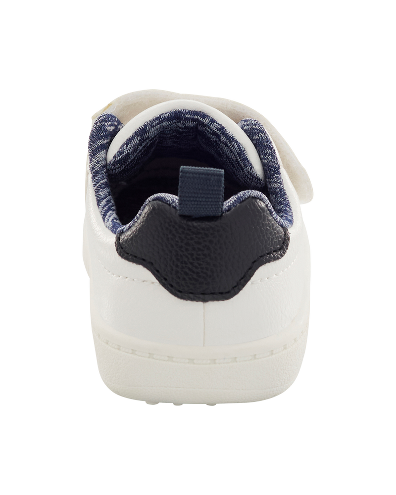  Every Step® First Walker Casual Sneakers - White, image 3 of 7 slides