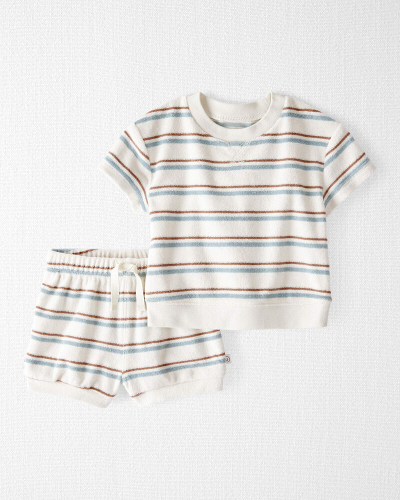 Baby 2-Piece Terry Set Made With Organic Cotton, image 1 of 4 slides