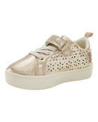Tout-petit Espadrilles à tige haute à paillettes - Doré, image 7 sur 7 diapositives
