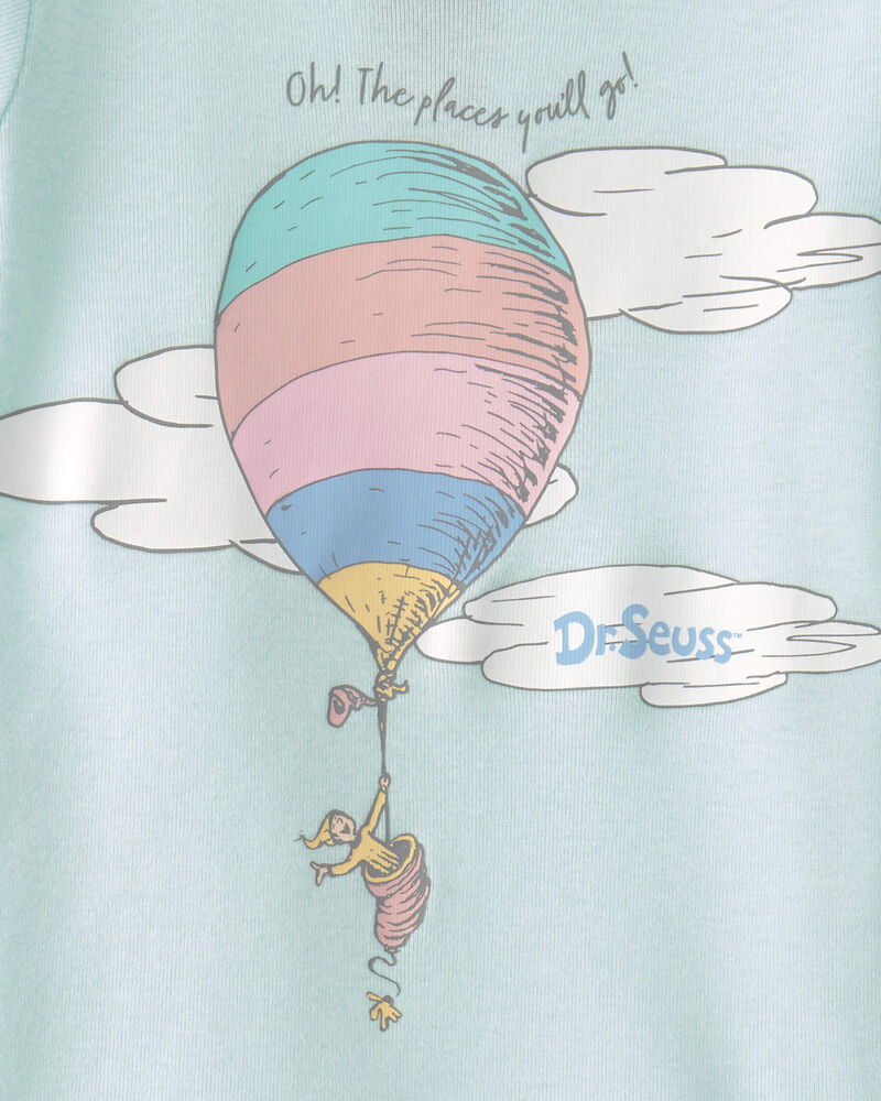 Toddler Girl 2-Piece Dr. Seuss&trade; Short-Sleeve Snug Fit 2-Piece Pyjama Set, image 2 of 4 slides