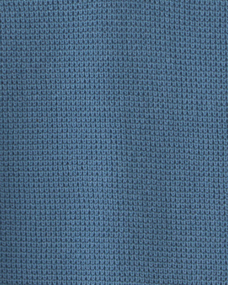 Gar&ccedil;ons - Polo en tricot - Bleu, image 2 sur 2 diapositives