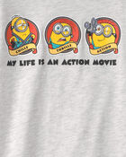 Kids Despicable Me Minions Graphic Tee - Grey, image 2 of 2 slides
