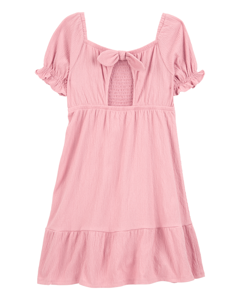 Enfant Robe à smocks - Rose, image 2 sur 4 diapositives