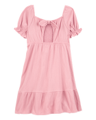 Enfant Robe à smocks - Rose, image 2 sur 4 diapositives