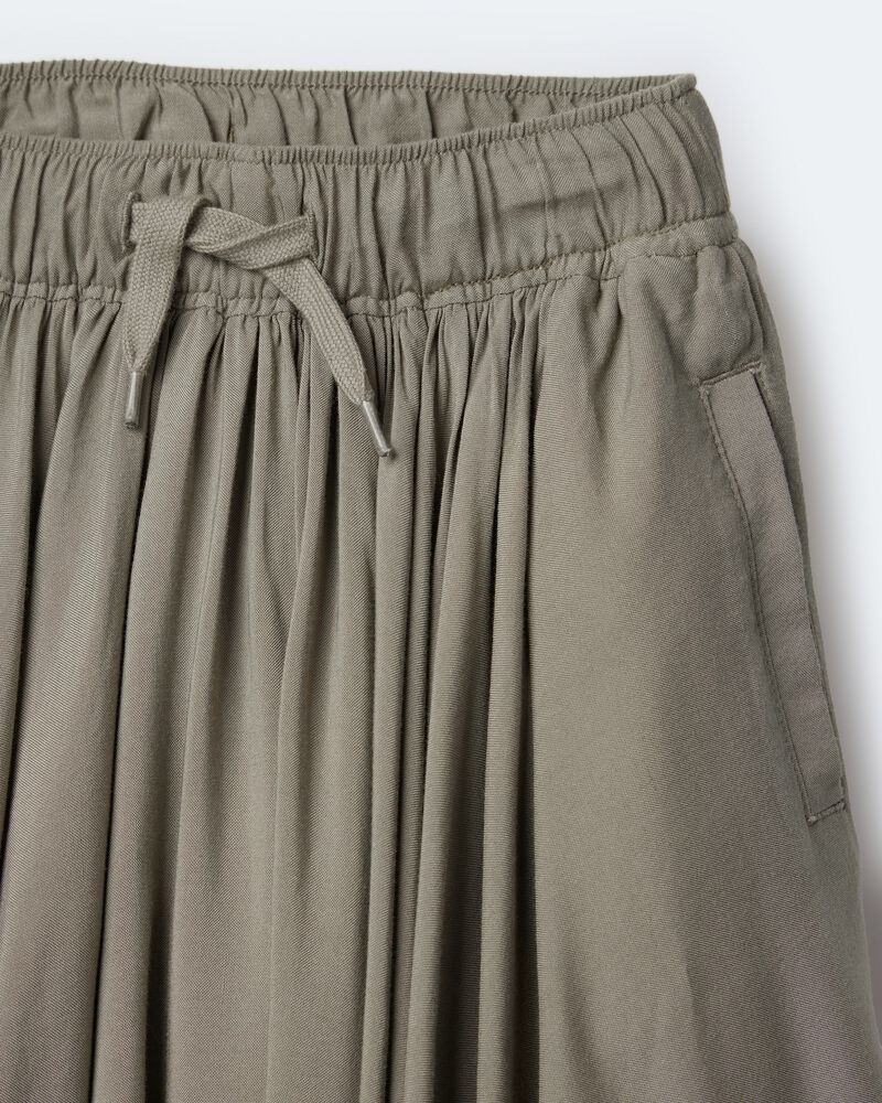 Toddler Girl Avenue Twirl™ Midi Skirt - Olive, image 8 of 8 slides