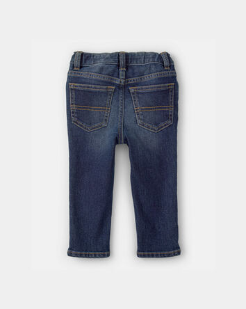 Baby Classic Jeans In Rail Tie True Blue Wash, 