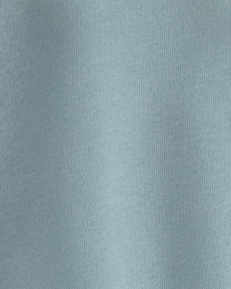 Toddler Girl 2-Piece Floral Fleece Long-Sleeve Top & Pant Set - Blue, image 3 of 5 slides