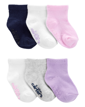 Toddler 6-Pack Crew Socks, 