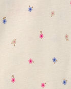 Baby Girl 5-Pack Floral Short-Sleeve Multipack Bodysuits, image 4 of 7 slides