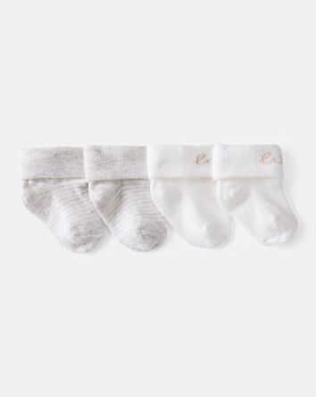 B&eacute;b&eacute; - 2 paires de chaussons &agrave; motifs de poussins, 