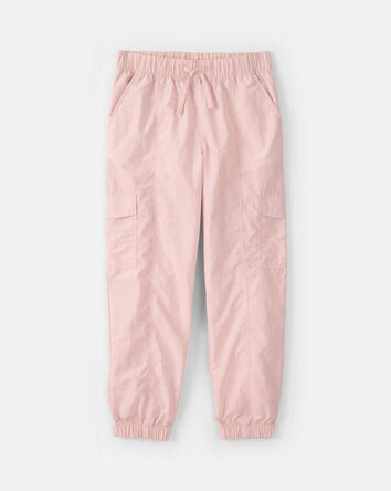 Filles - Pantalon de jogging de style cargo - Rose, 