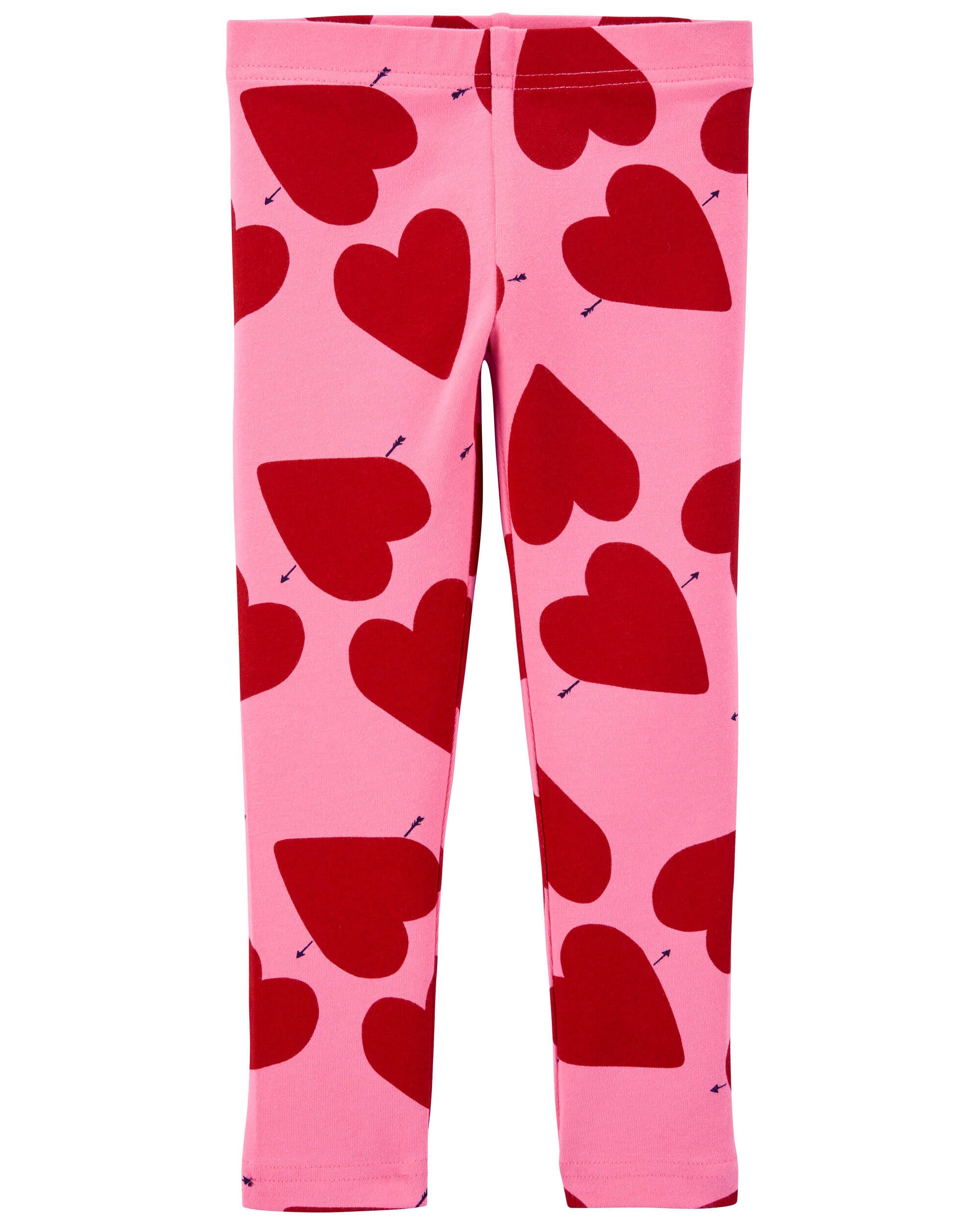Enfant en bas age Legging a motif de c urs de la Saint Valentin