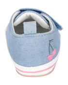 Bébé Espadrilles à cerises - Bleu, image 3 sur 7 diapositives