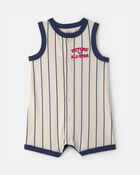 Baby Boy 'Future All-Star' Baseball Romper, image 1 of 4 slides