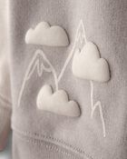 Toddler Boy Helicopter French Terry Sweatshirt & Pant Set - Grey, image 2 of 5 slides