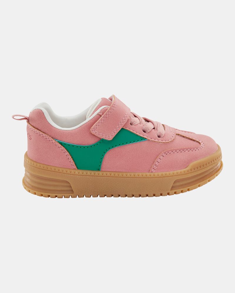 Tout-petit Espadrilles d&eacute;contract&eacute;es - Rose/Vert, image 2 sur 7 diapositives