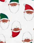 Kid 2-Piece Santa 100% Snug Fit Cotton Pyjamas, image 3 of 4 slides