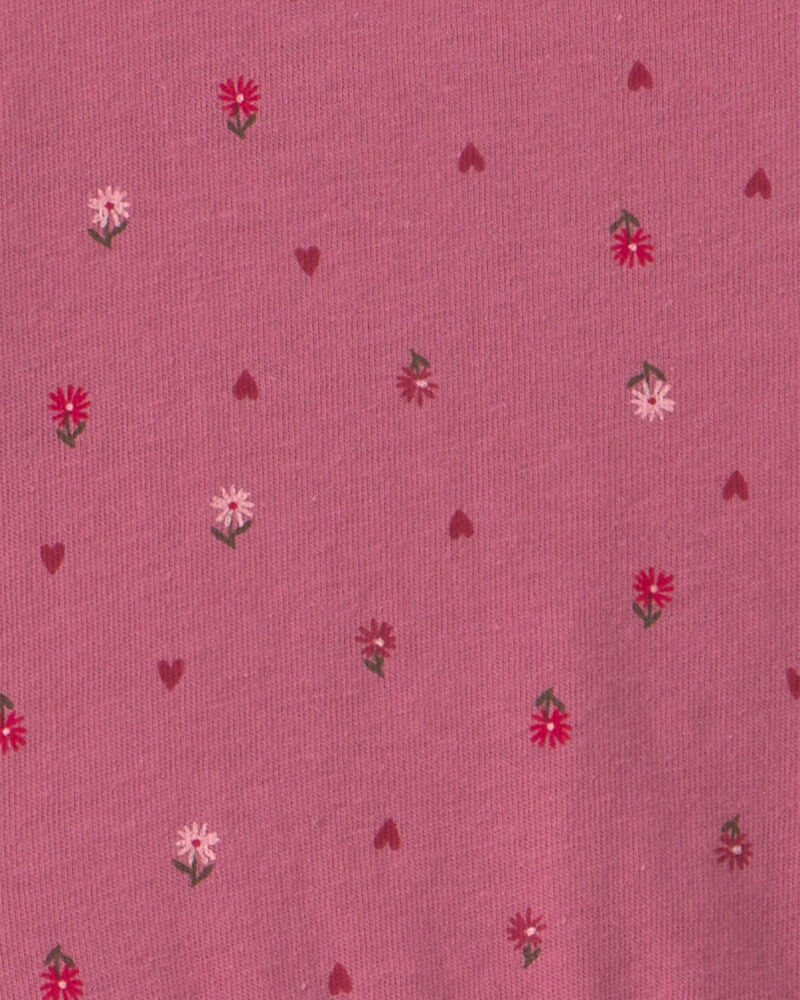 Toddler Girl Polka Dot Long-Sleeve Dress - Pink, image 3 of 4 slides