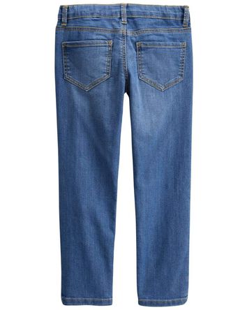 Kid Skinny Jeans in Lagoon Blue Wash, 